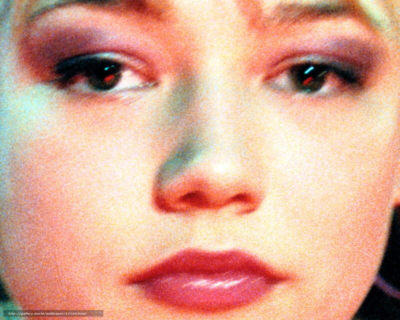 close-up of a woman's face