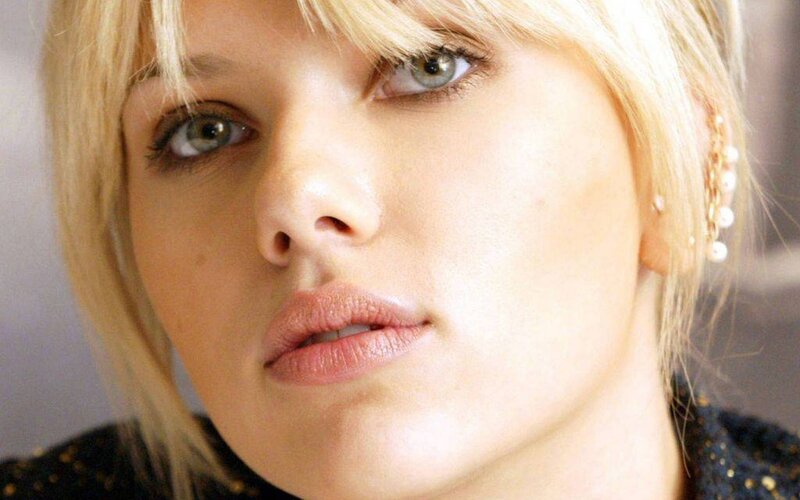 close-up of a woman's face