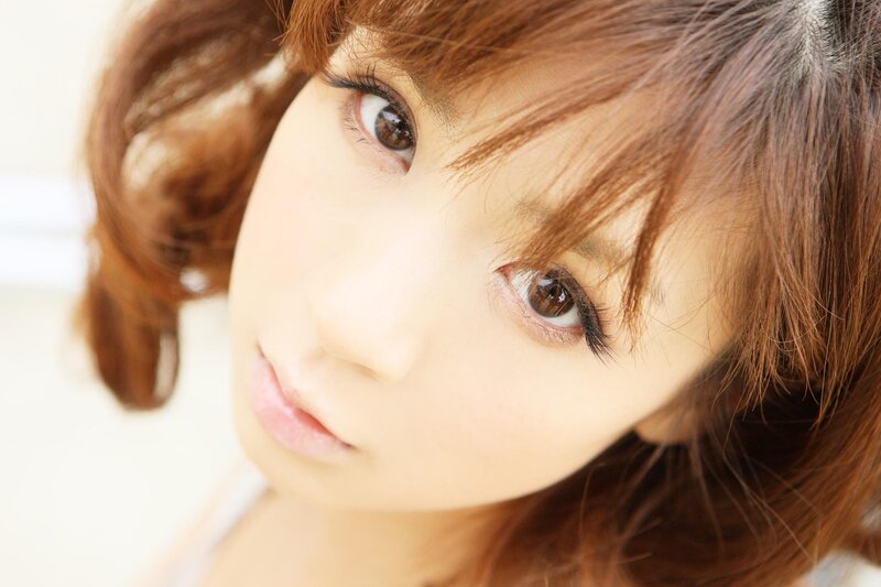 close-up of a woman's face