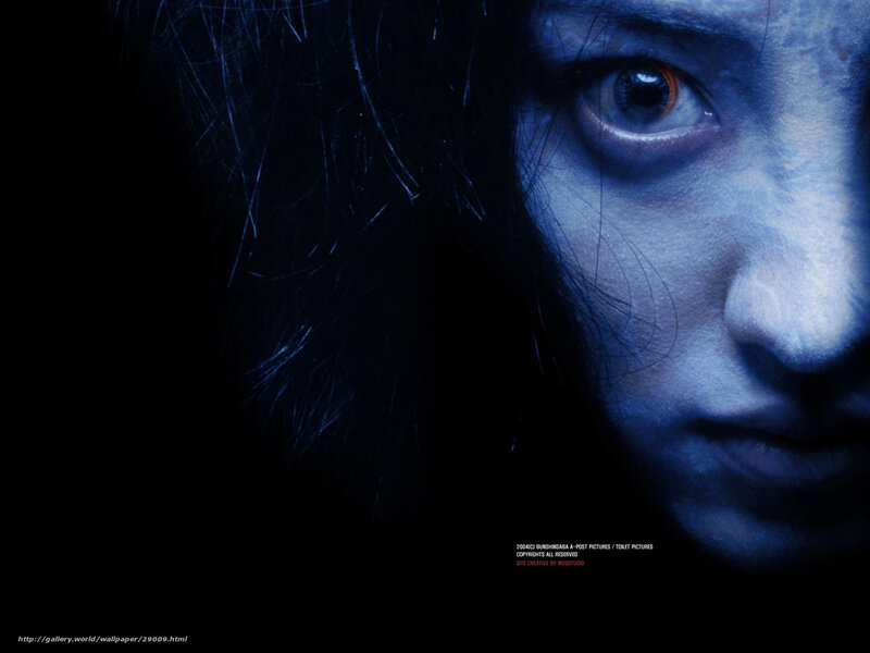 close-up of a woman's face