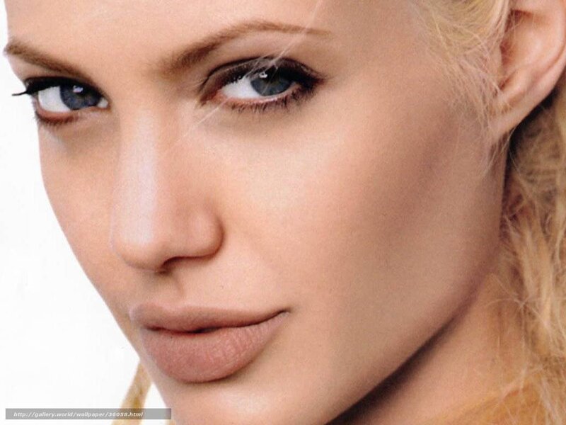 close-up of a woman's face
