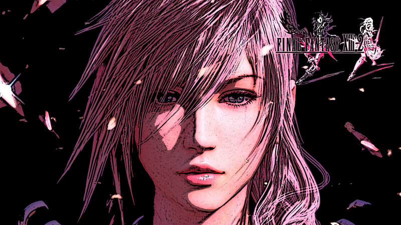 Close-up of a Woman's Face — Black, Dramatic, Manga