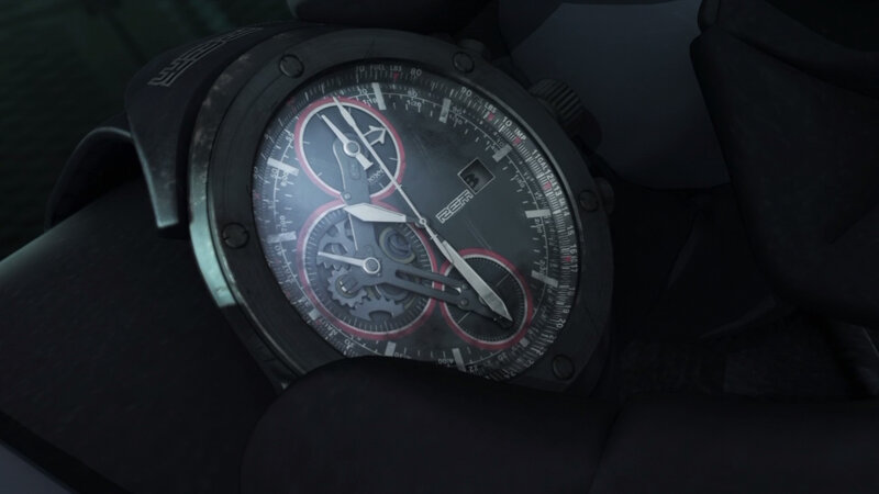 close-up of a wristwatch