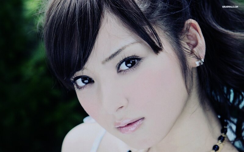 close-up of a young woman