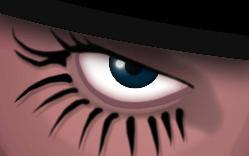 close-up of an eye