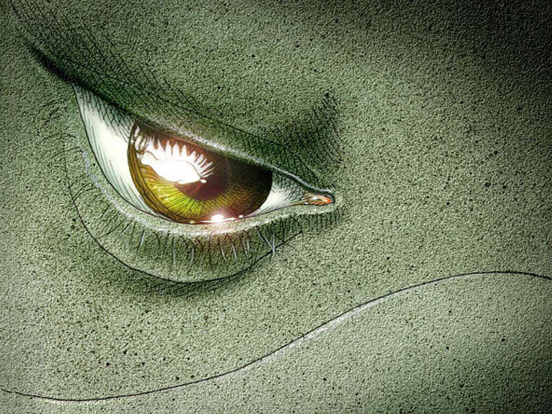 close-up of an eye