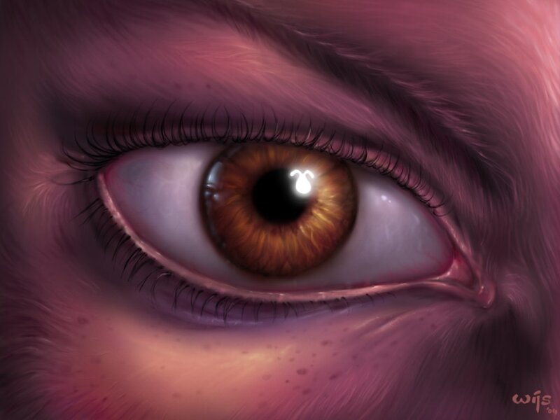 close-up of an eye