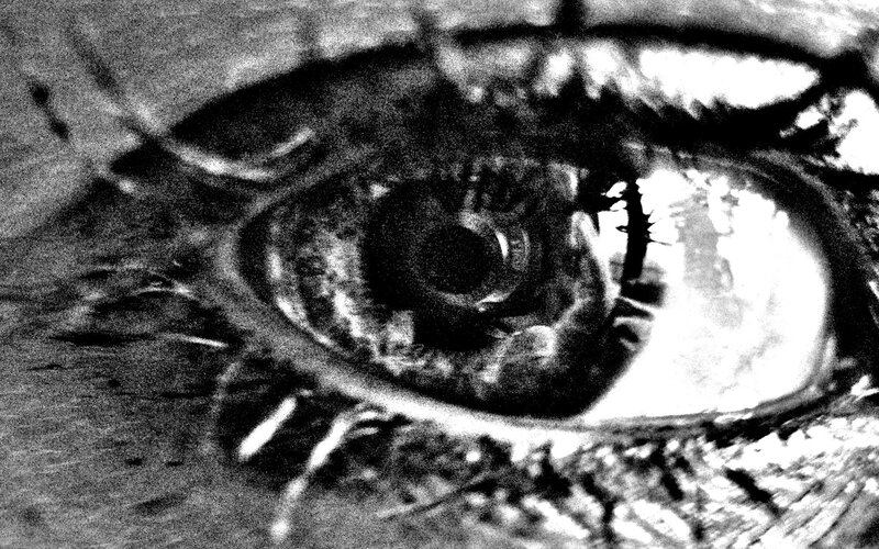 close-up of an eye