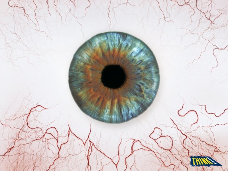 close-up of an eye