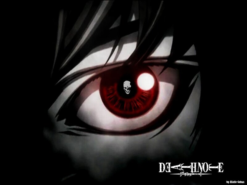 Close-up of an Eye — Black, Dramatic, Anime