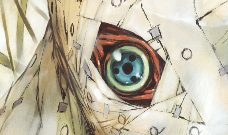 Close-up of an Eye — Blue, Dramatic, Manga