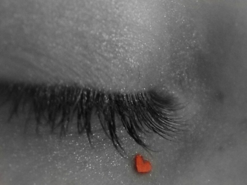 Close-up of an Eye — Gray, Dramatic