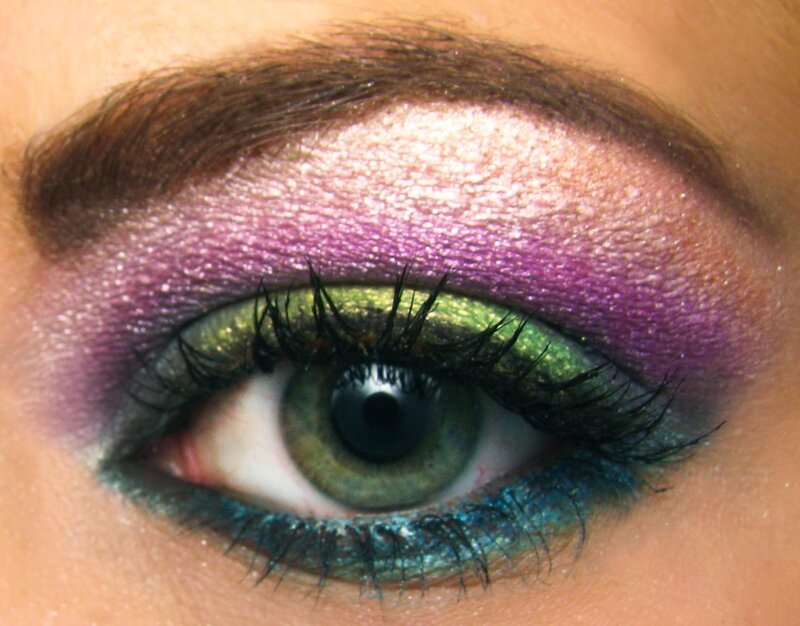 Close-up of an Eye — Purple