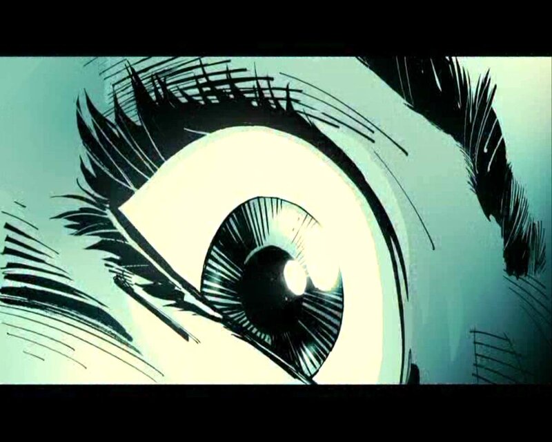 Close-up of an Eye — White