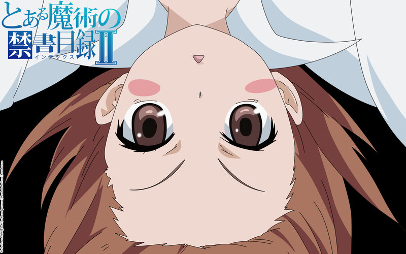 close-up of anime character