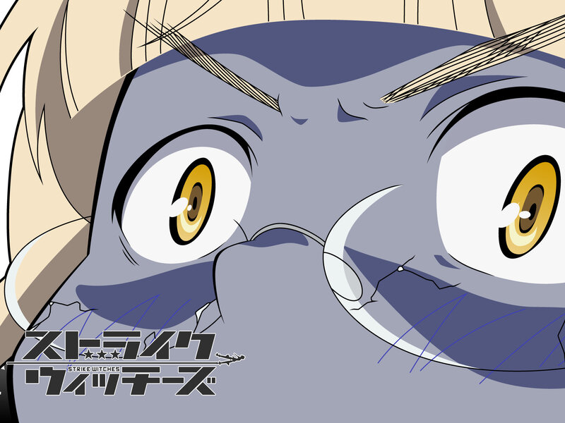 close-up of anime character eyes
