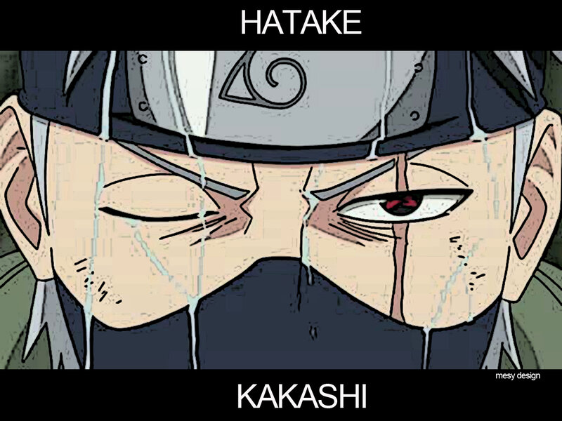 Close-up of Anime Character — Gray, Dramatic
