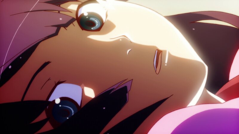Close-up of Anime Character — Purple