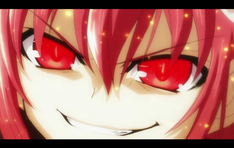 Close-up of Anime Character — Red