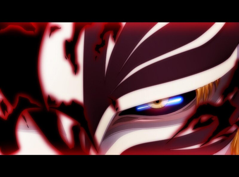 Close-up of Anime Character's Eye — Black, Dramatic