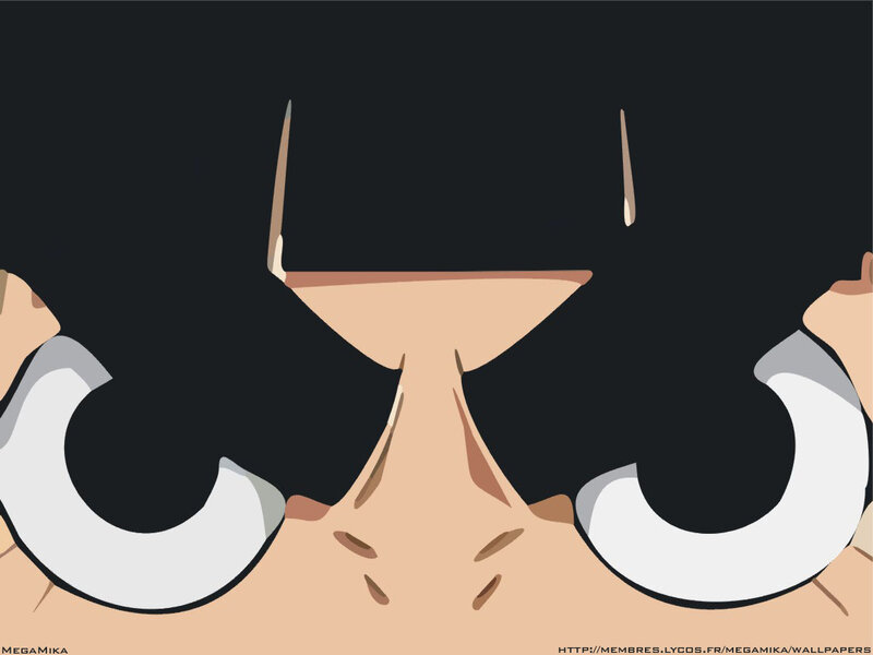 close-up of anime character's eyes