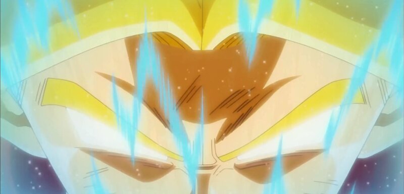 Close-up of Anime Character's Face — Yellow