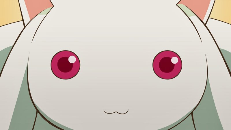 Close-up of Anime Character — White