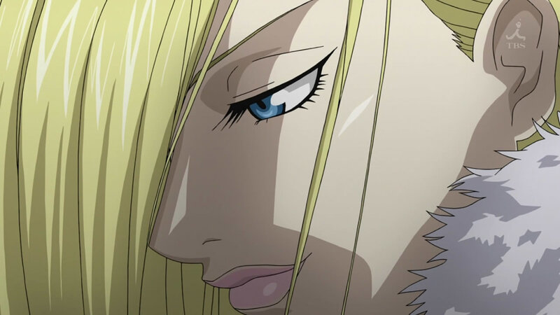 Close-up of Anime Character — Yellow, Dramatic, Blonde Hair