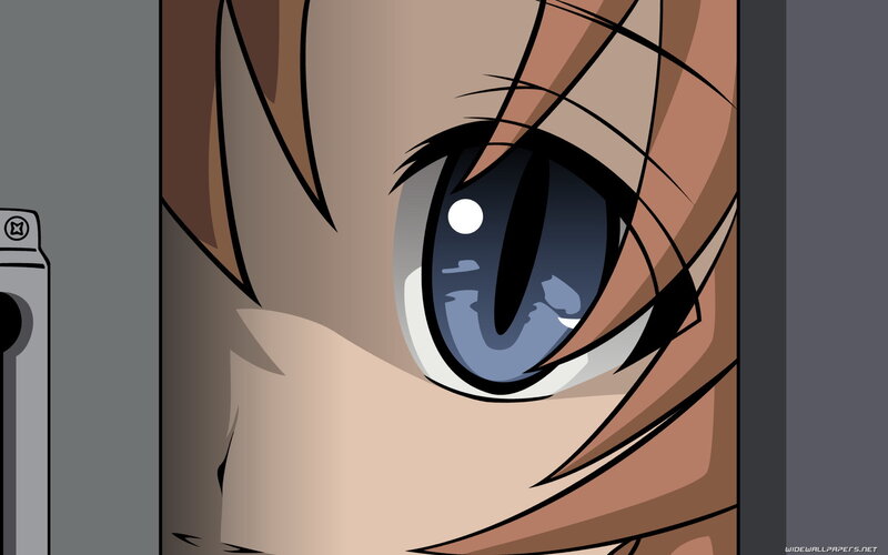 Close-up of Anime Eye — Blue