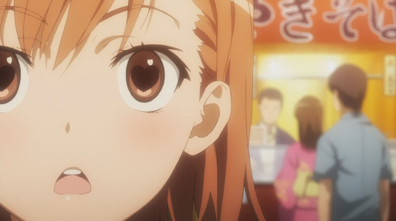 Close-up of Anime Girl — Orange, Surprised