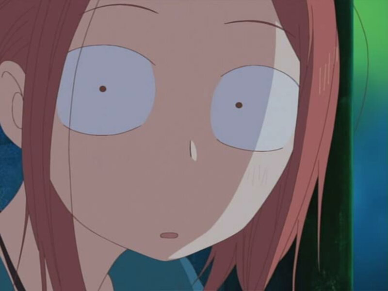 Close-up of Anime Girl — Pink, Surprised