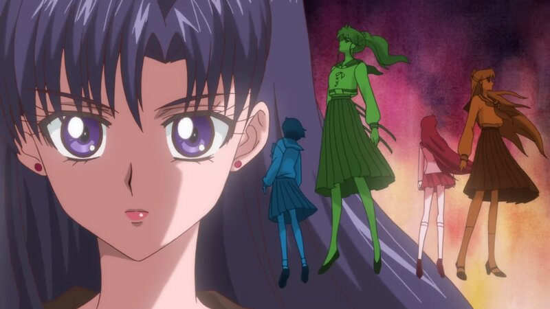 Close-up of Anime Girl — Purple