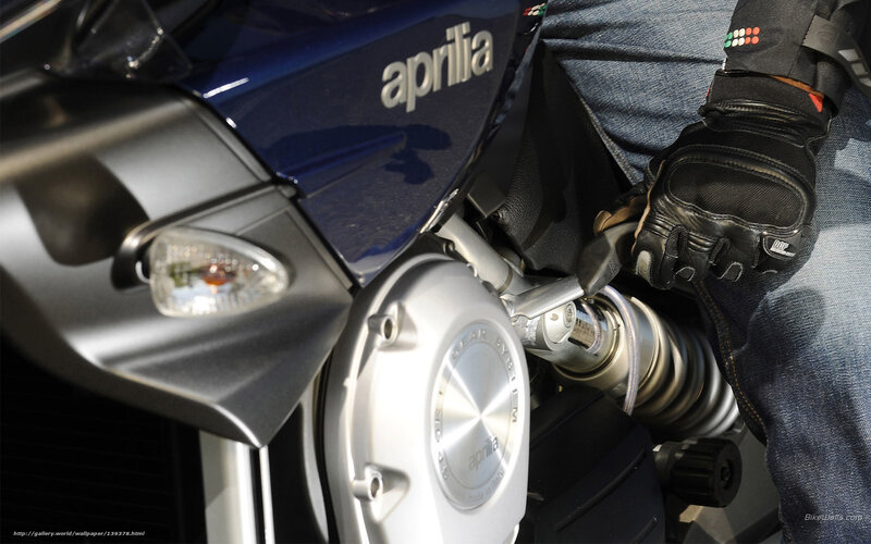 close-up of aprilia motorcycle