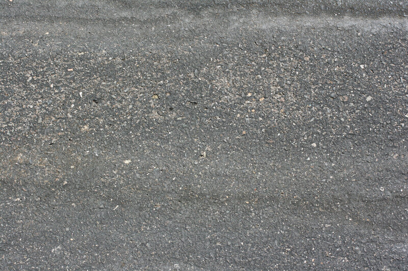 close-up of asphalt texture