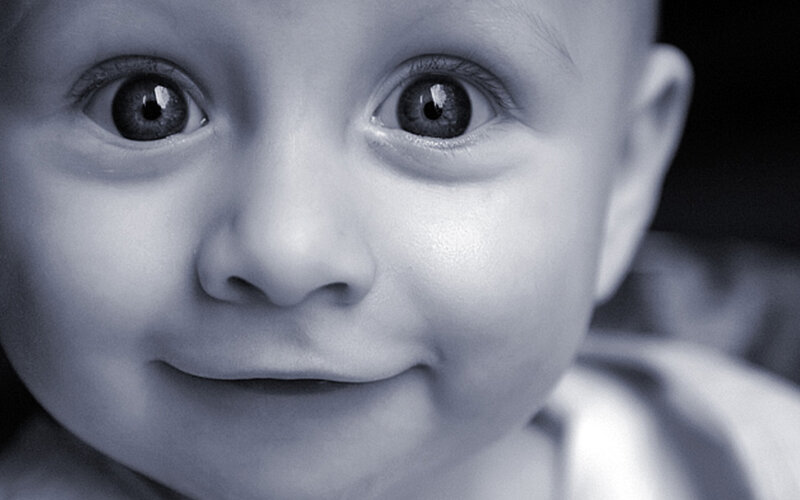 Close-up of Baby Face