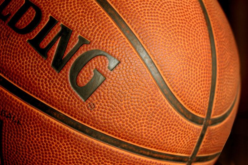 Close-up of Basketball — Orange