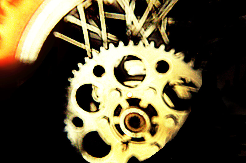 Close-up of Bicycle Gear