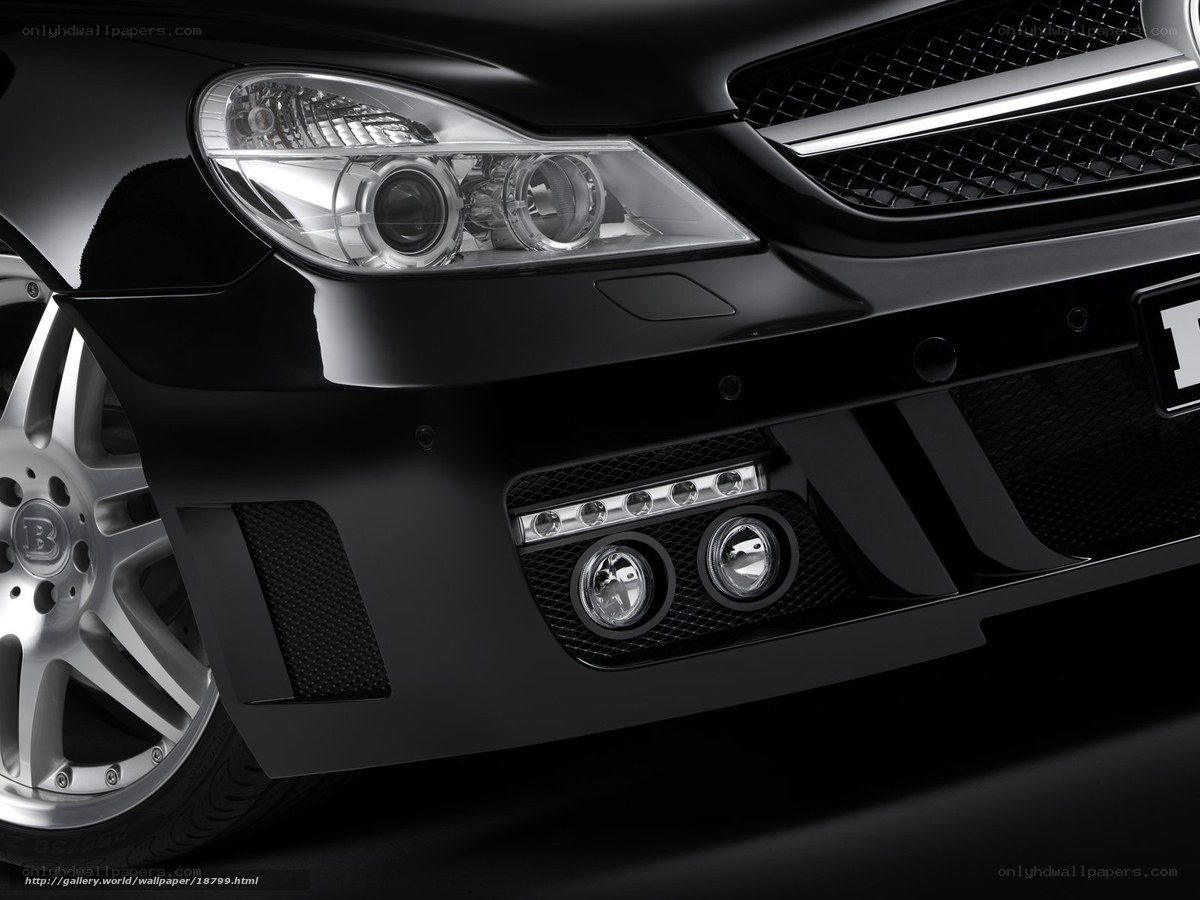 close-up of black car front