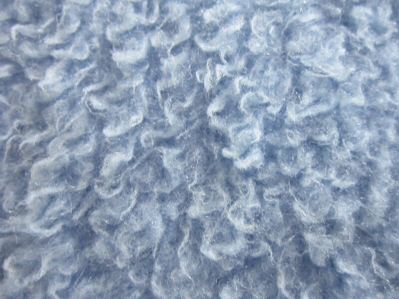 Close-up of Blue Wool