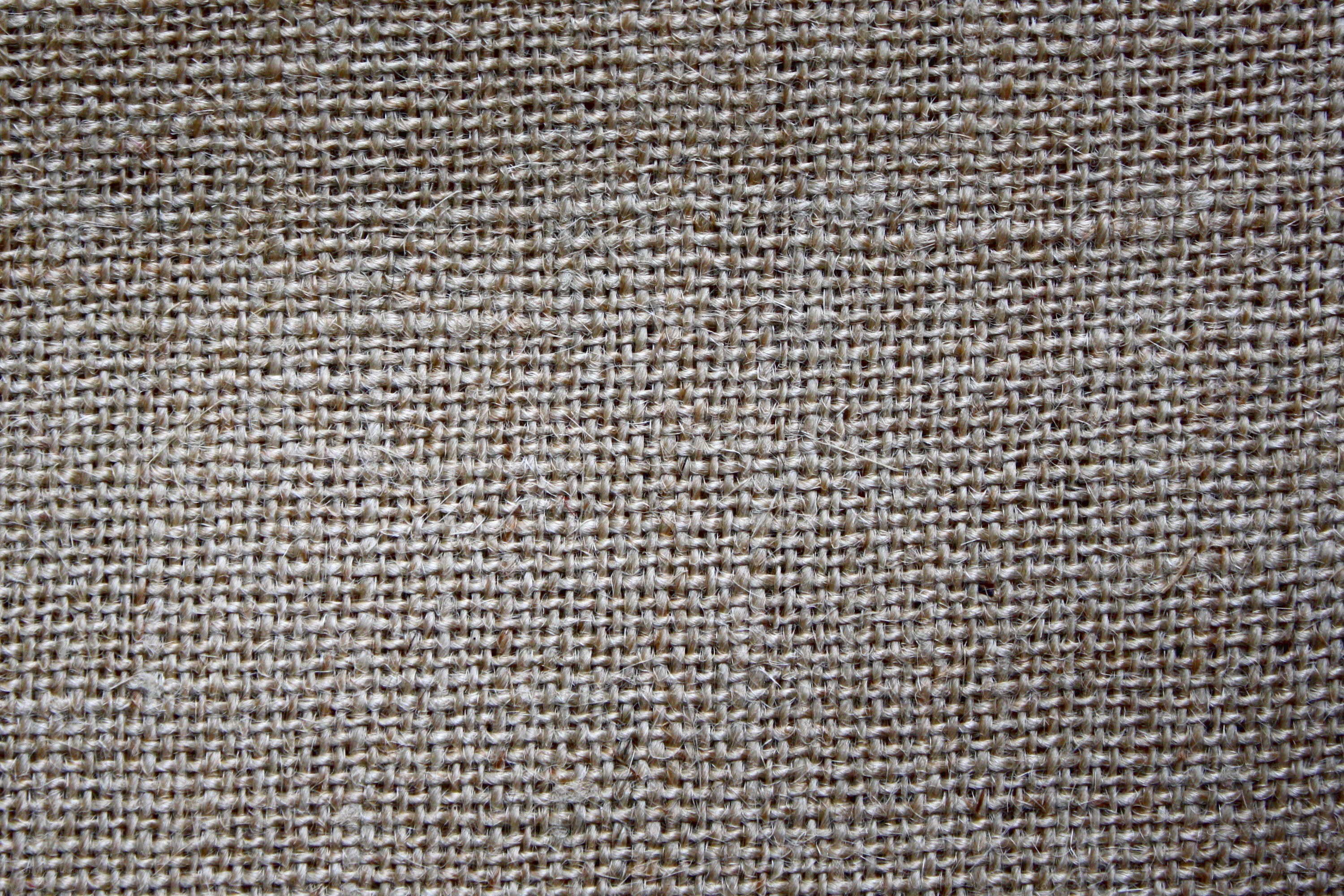 close-up of burlap texture