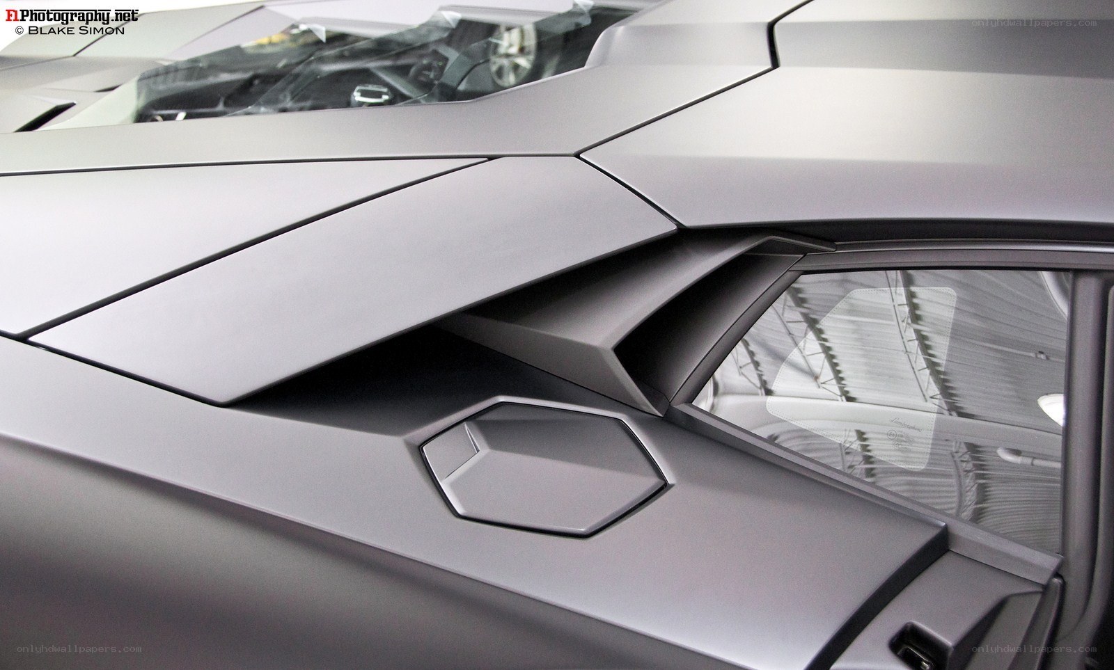 close-up of car body