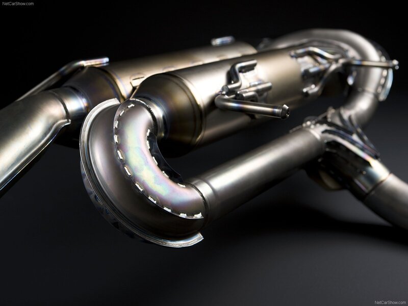 close-up of car exhaust system