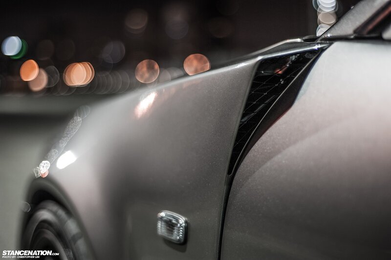 close-up of car fender