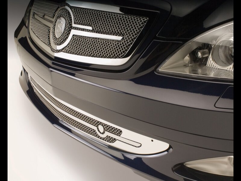 close-up of car front grille