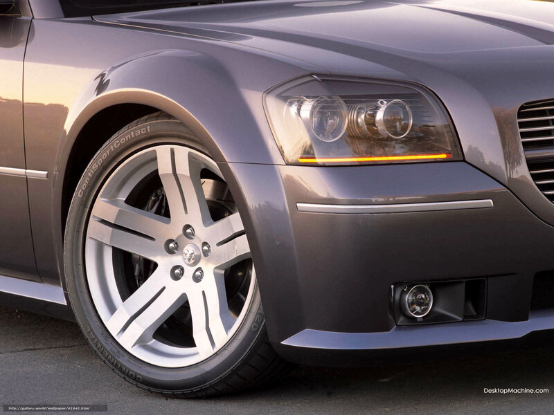 close-up of car front wheel