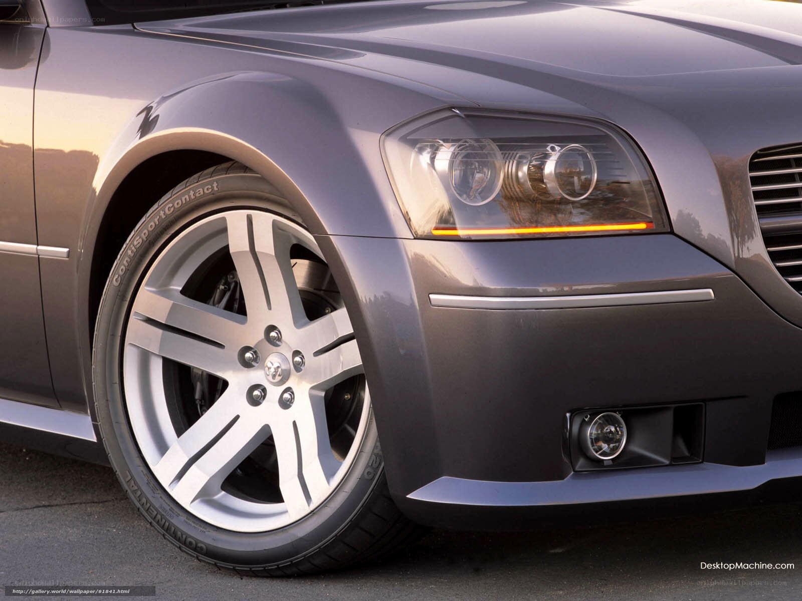 close-up of car front wheel