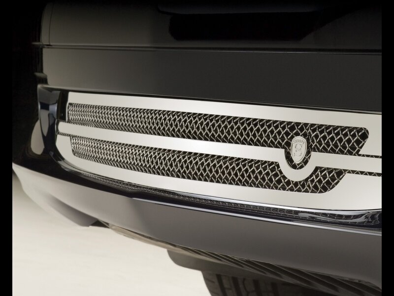 close-up of car grille
