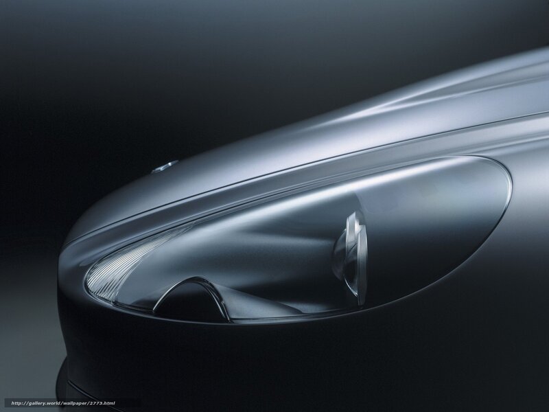 Close-up of car headlight