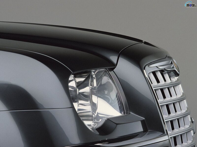 close-up of car headlight