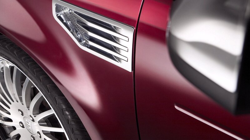close-up of car side vent